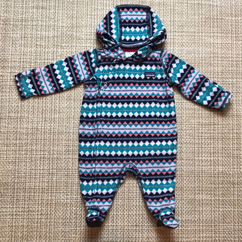 Patagonia Micro Fleece Bunting (size 0-3m)